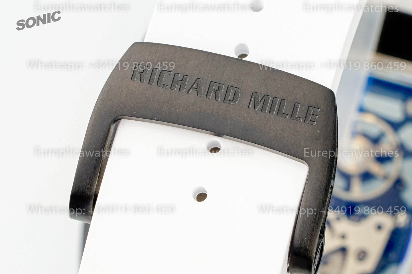 Richard Mille RM035 Americas Black Toro versione migliore 1:1 Sonic Fabbrica V4 White cinturino
