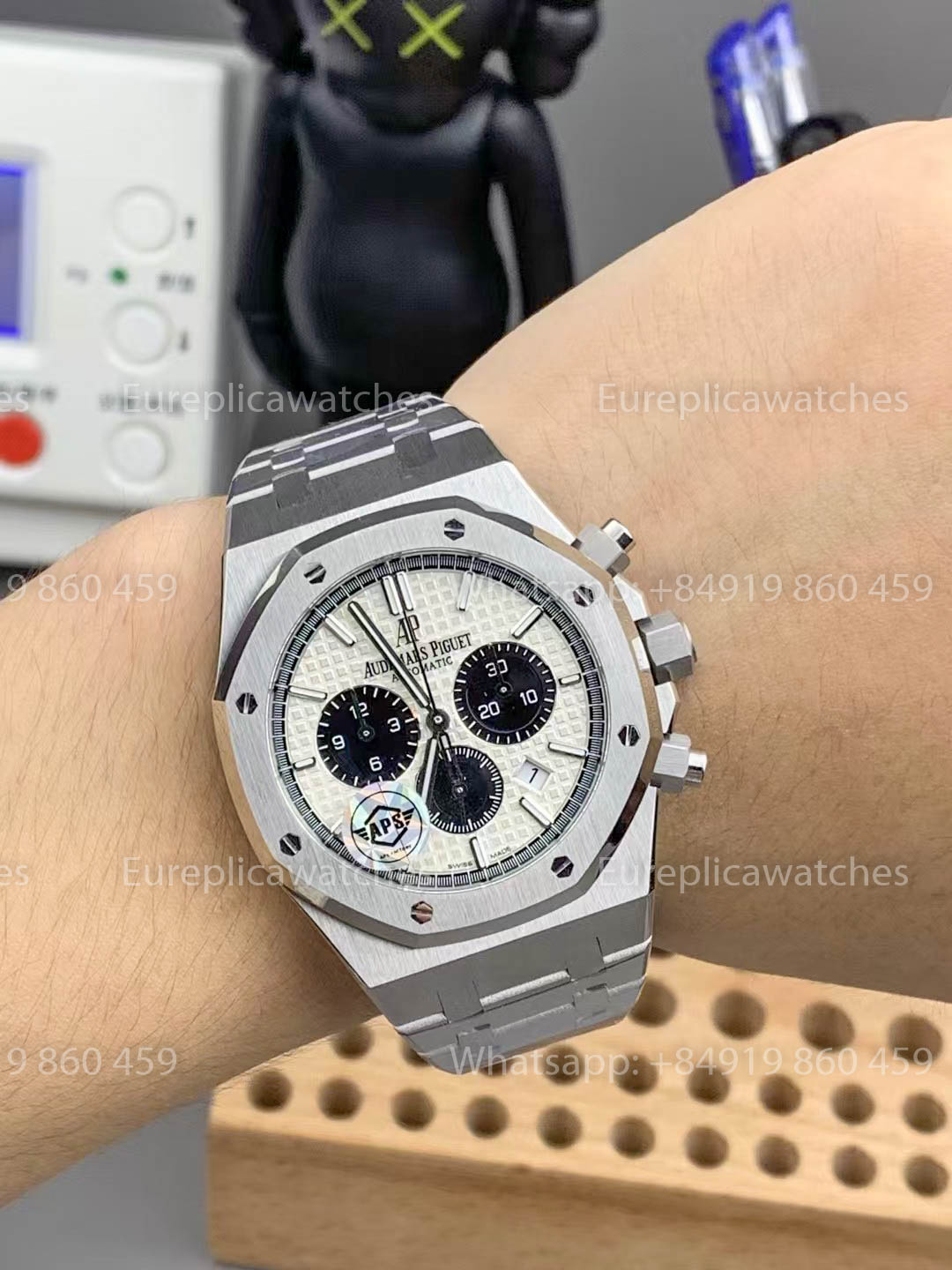 Audemars Piguet Royal Oak 26331 APS Fábrica versão melhor 1:1 quadrante preto