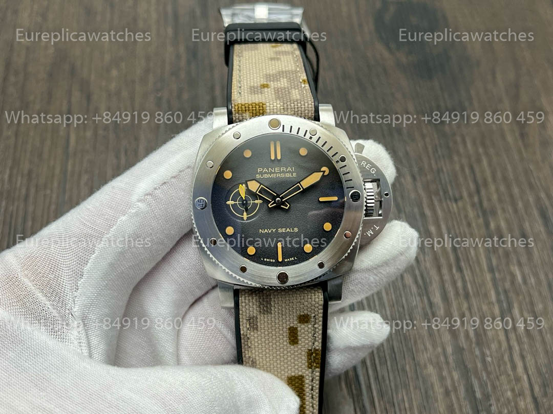 Panerai Submersible Series PAM1513 & PAM1518 - Military-Inspired Carbotech 1:1 VS Fabbrica