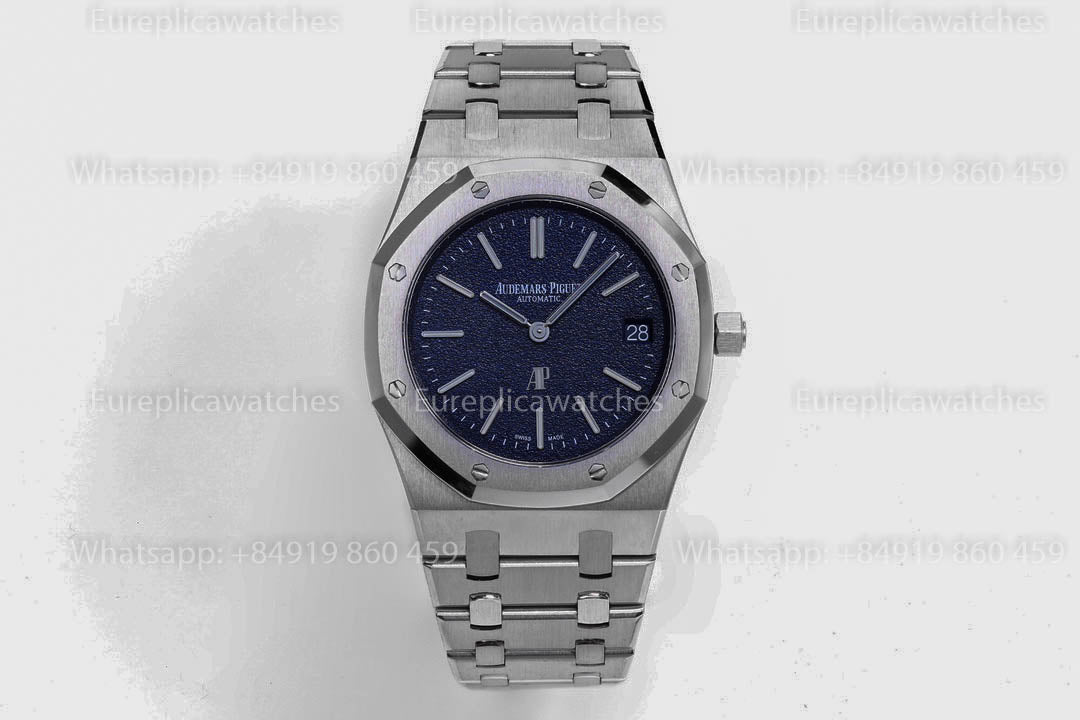 Audemars Piguet Royal Oak 16202ST New Blu Grain Pattern quadrante versione migliore 1:1 ZF Fabbrica