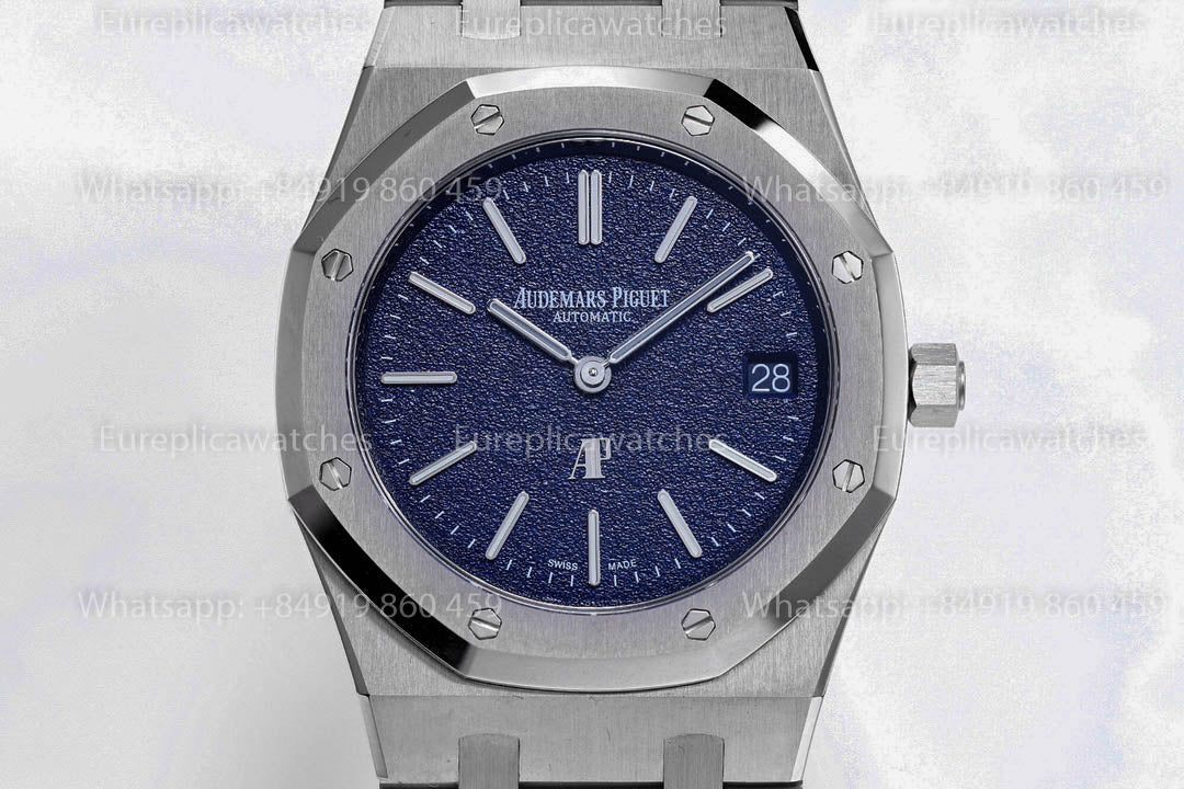 Audemars Piguet Royal Oak 16202ST New Blu Grain Pattern quadrante versione migliore 1:1 ZF Fabbrica