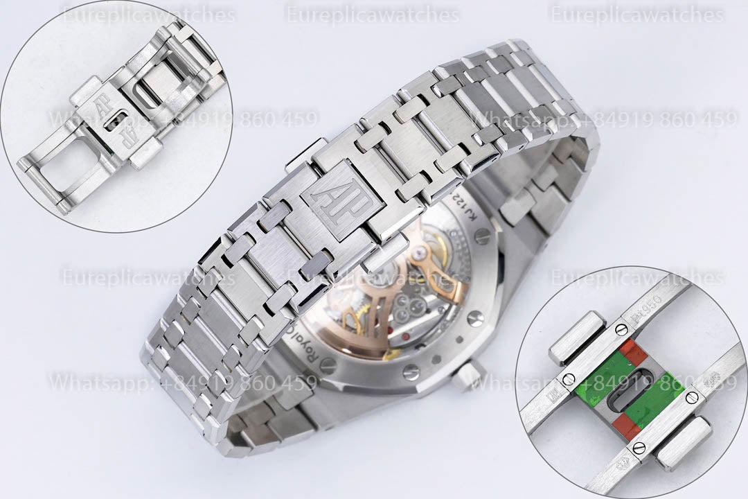 Audemars Piguet Royal Oak 16202ST New Blu Grain Pattern quadrante versione migliore 1:1 ZF Fabbrica