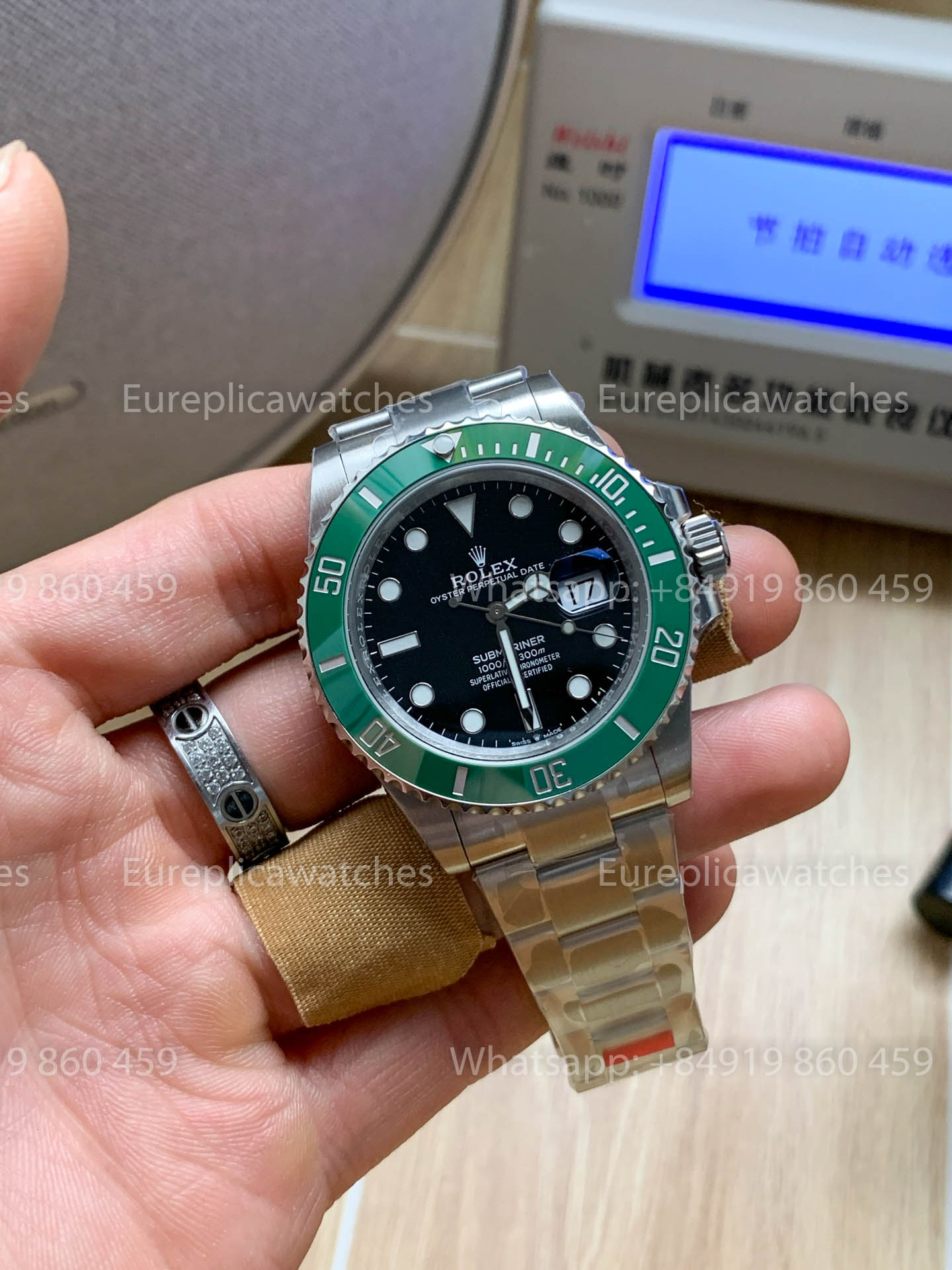 Rolex Submariner 116610LN Submariner Kermit versión mejorada 1:1 VS Fabbrica 3235 movimiento 2025 Versión