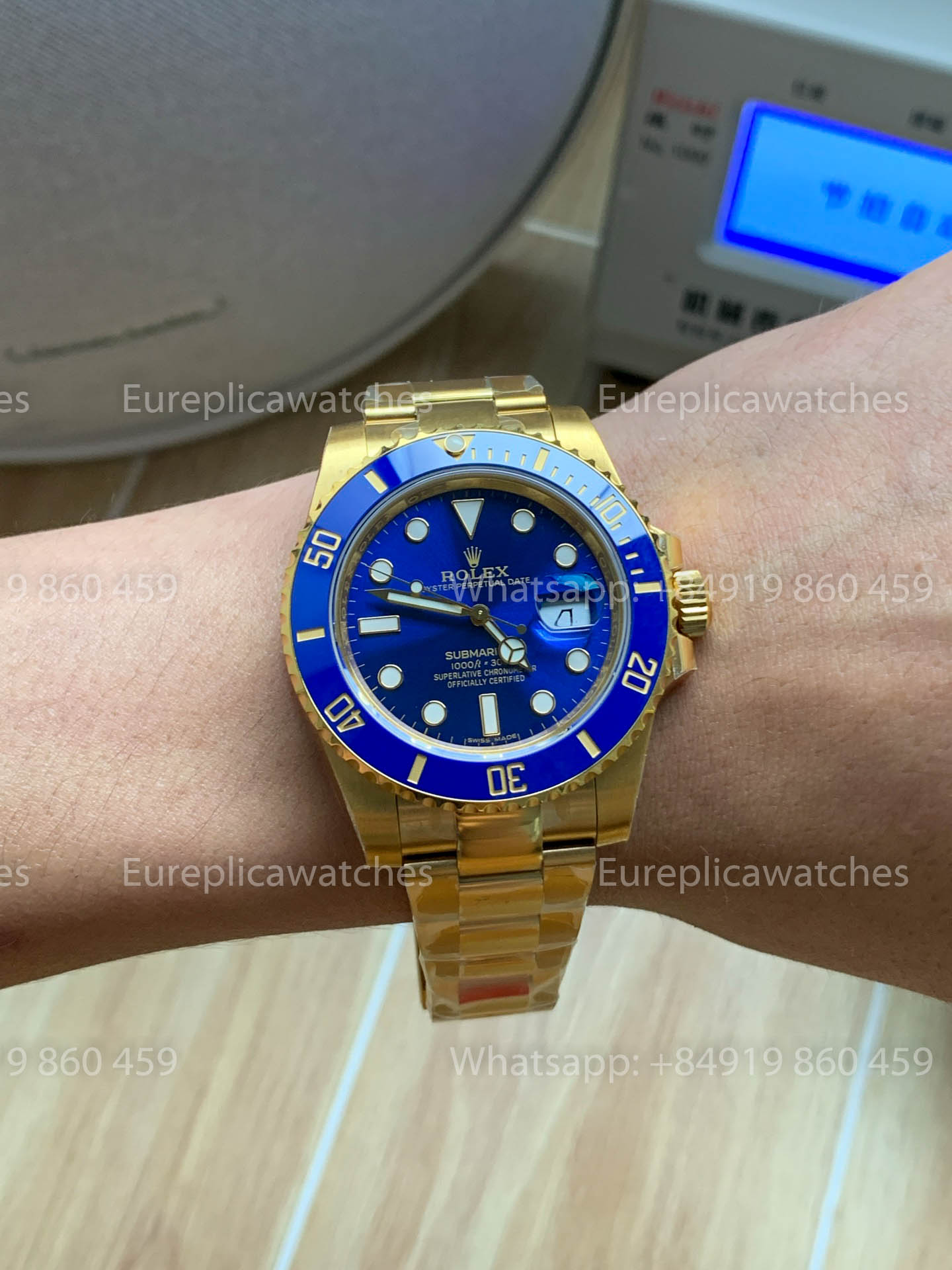 Rolex Submariner M126618LB-0002 Versão mais recente versão melhor 1:1 VS Fabbrica 3235 movimento