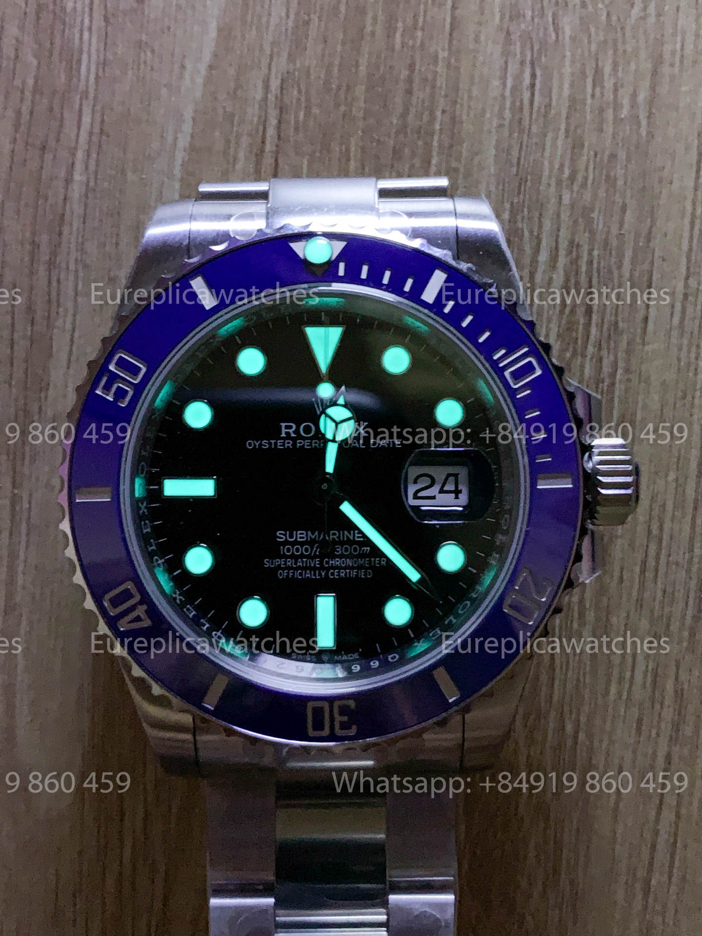 Rolex Submariner 116610LN Submariner Smurf versão melhor 1:1 VS Fabbrica 3135 movimento 2025 versão