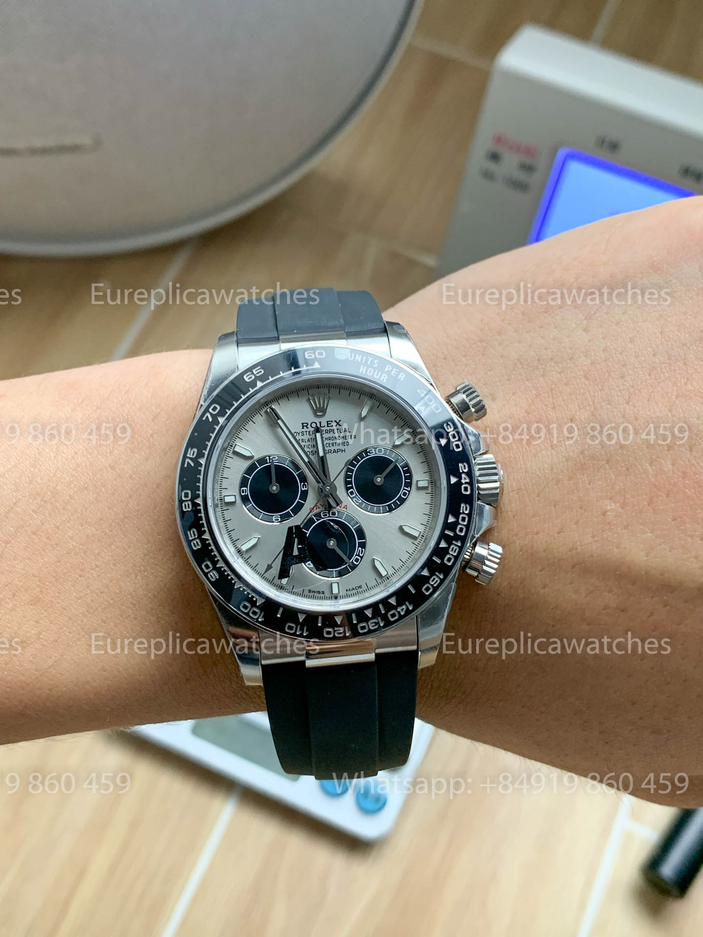 Rolex Cosmograph Daytona m126519ln-0006 Mejor clon VS Fabbrica V2 nueva versión ponderada