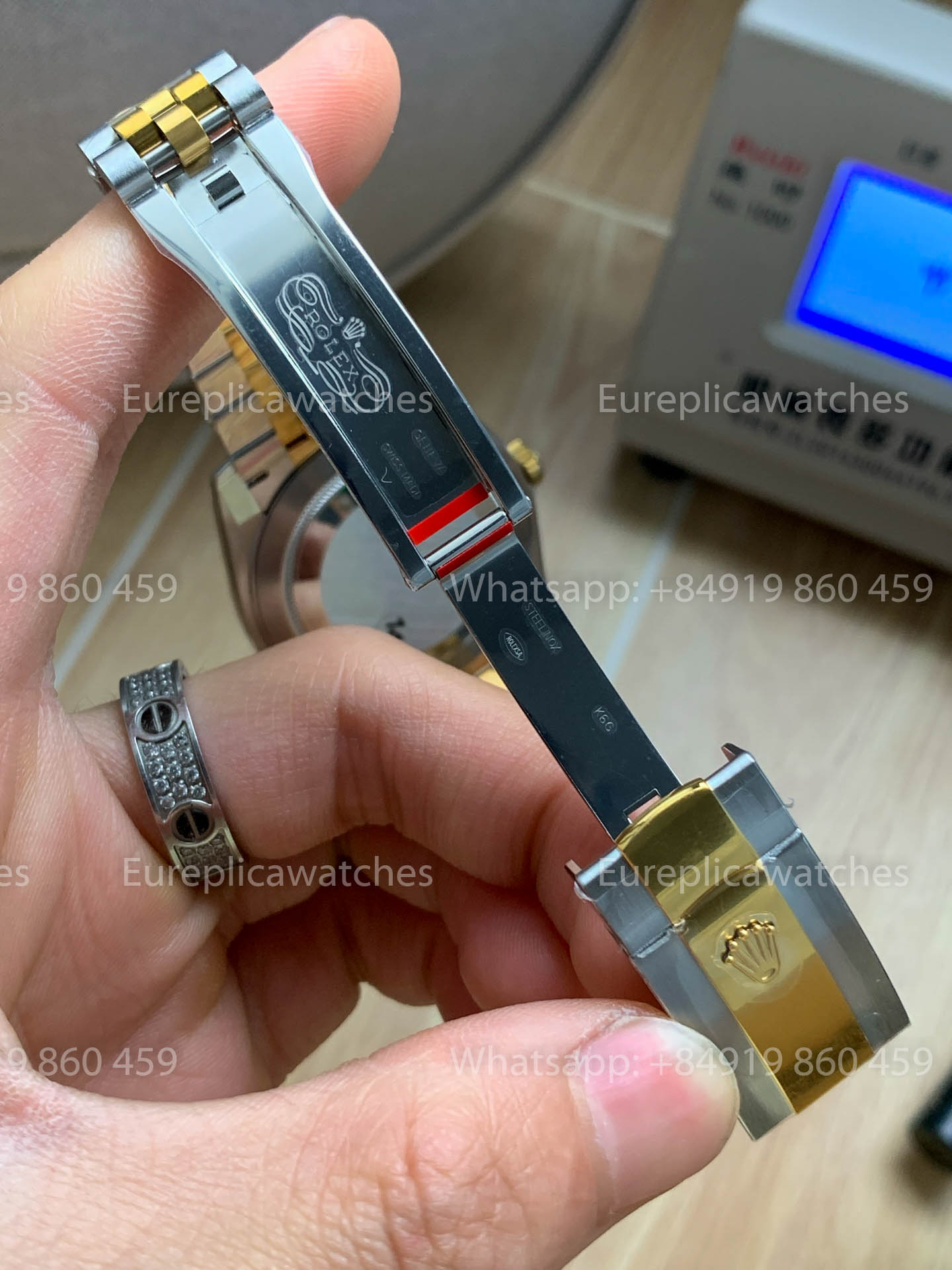 Rolex Datejust 41 M126333 Yellow Oro Rolesor  Fluted lunetta versione migliore 1:1 VS Fabbrica
