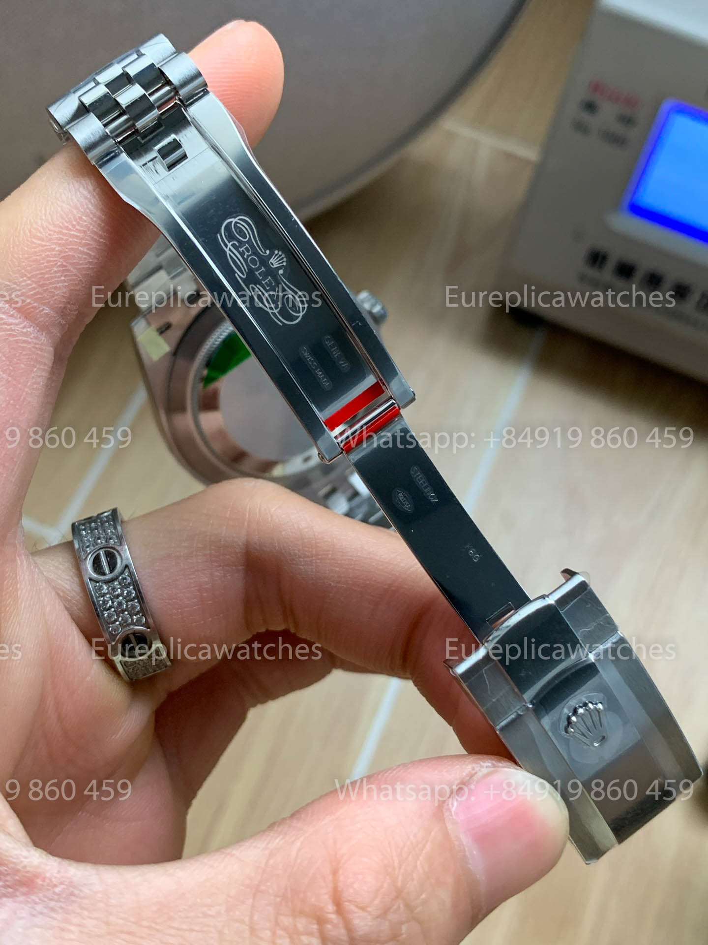 Rolex Datejust 41 M126334-0032 Blu Motif quadrante  Fluted lunetta versione migliore 1:1 VS Fabbrica