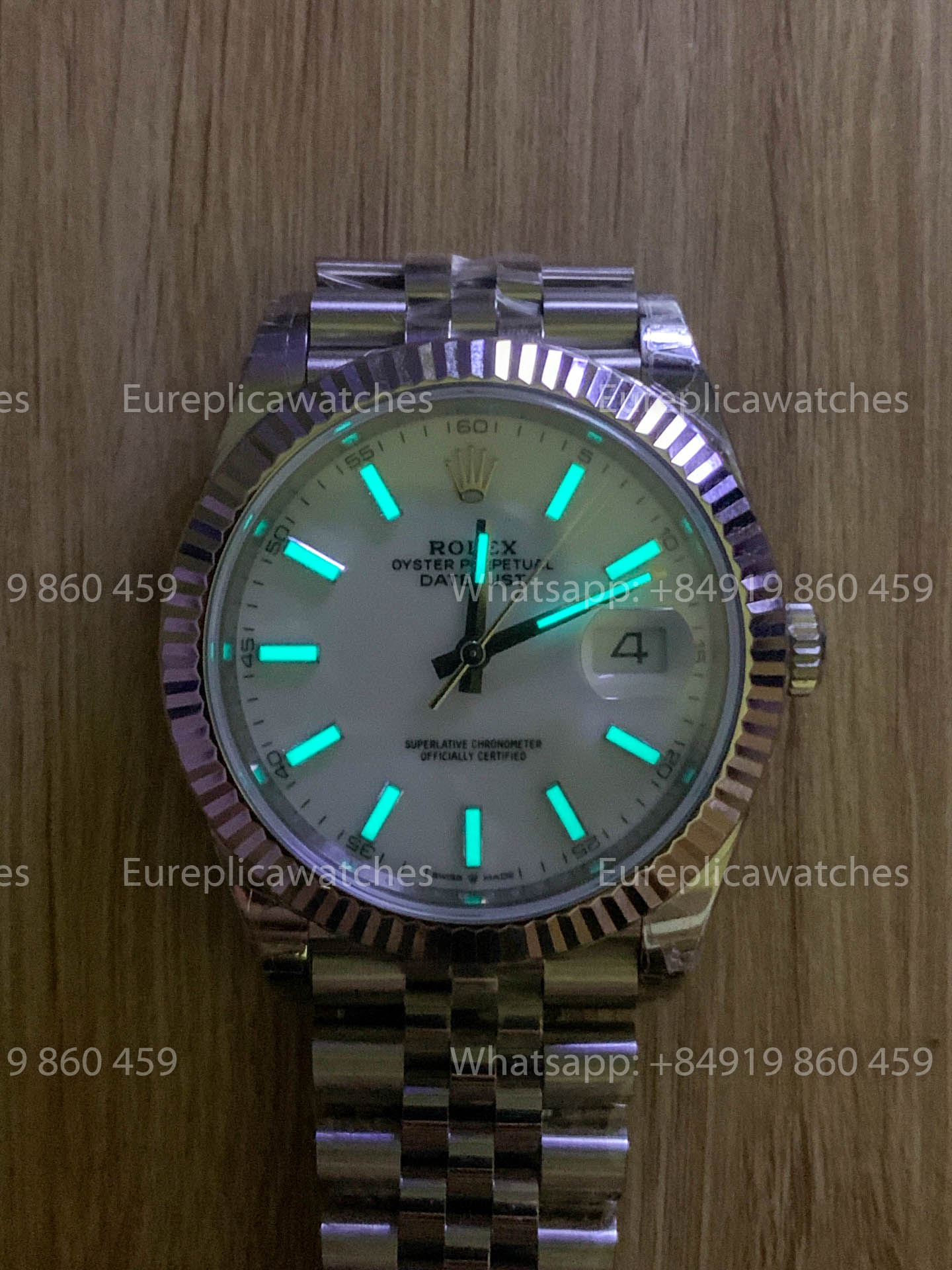 Rolex Datejust 41 M126334-0010 quadrante bianco Fluted lunetta versione migliore 1:1 VS Fabbrica