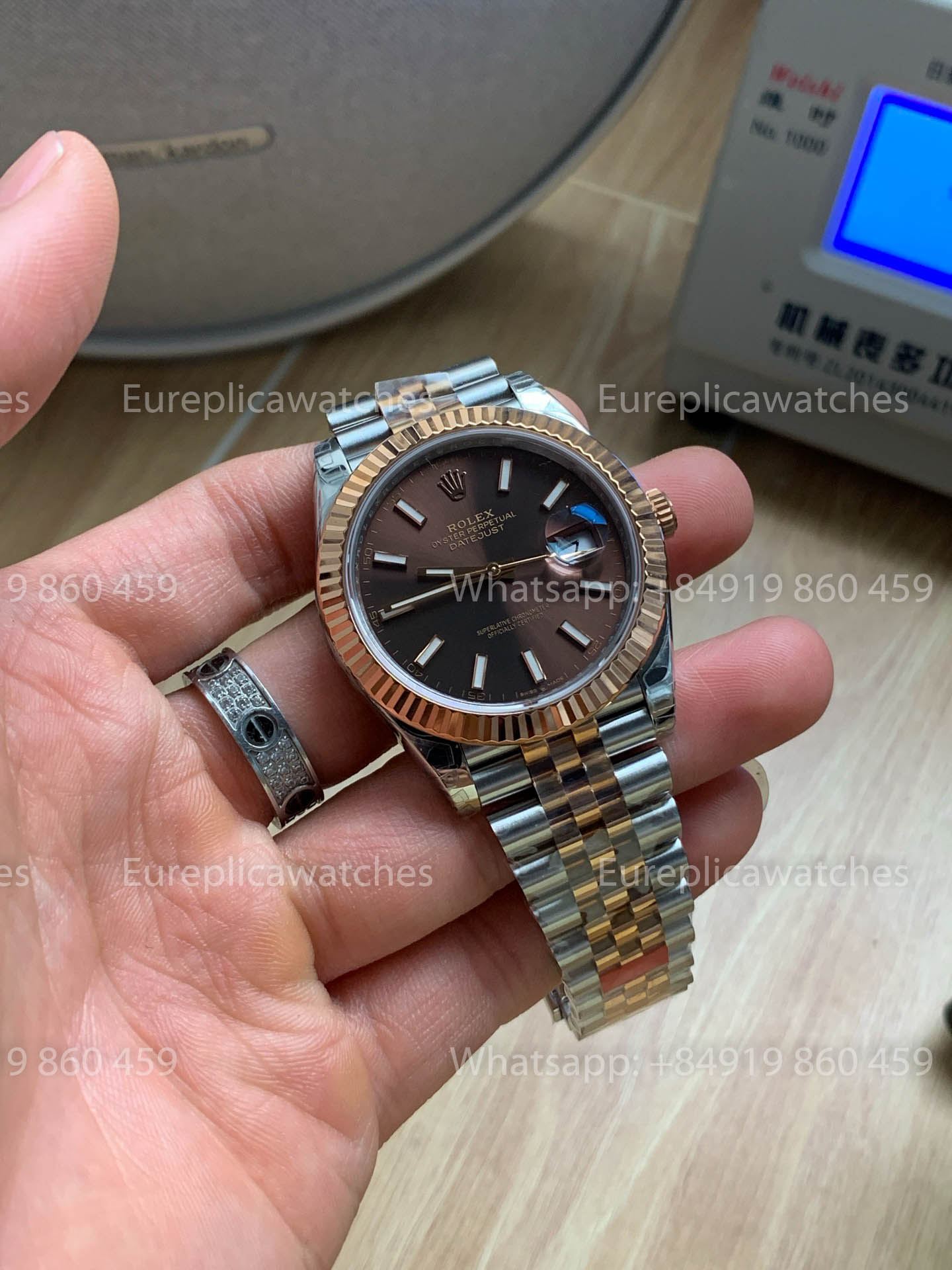 Rolex Datejust 41 M126331 Chocolate quadrante versione migliore 1:1 VS Fabbrica