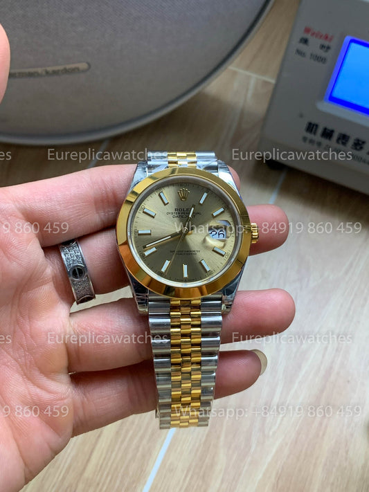 Rolex Datejust 41 M126303-0010  acciaio inossidabile and Oro versione migliore 1:1 VS Fabbrica