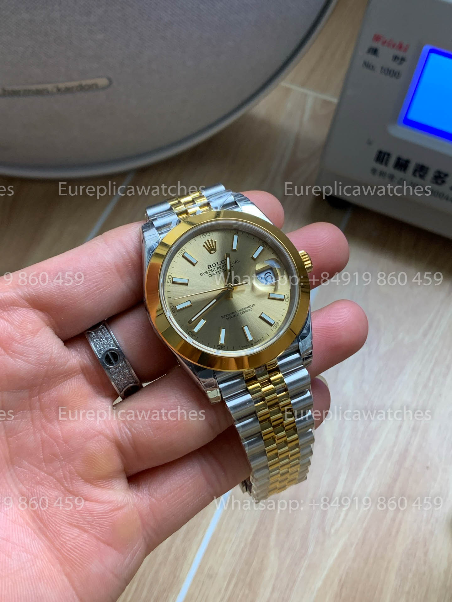 Rolex Datejust 41 M126303-0010  acciaio inossidabile and Oro versione migliore 1:1 VS Fabbrica