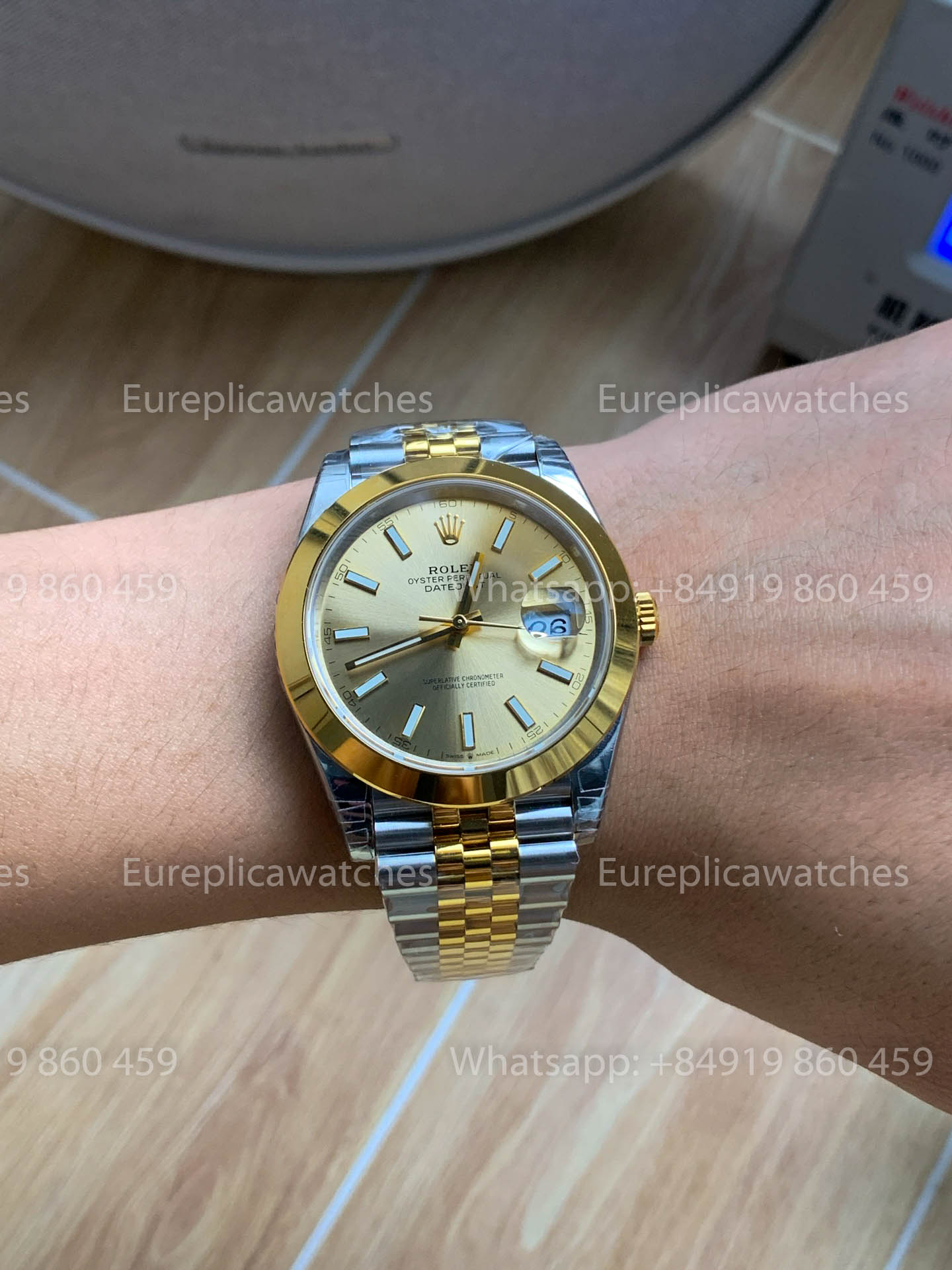 Rolex Datejust 41 M126303-0010  acciaio inossidabile and Oro versione migliore 1:1 VS Fabbrica