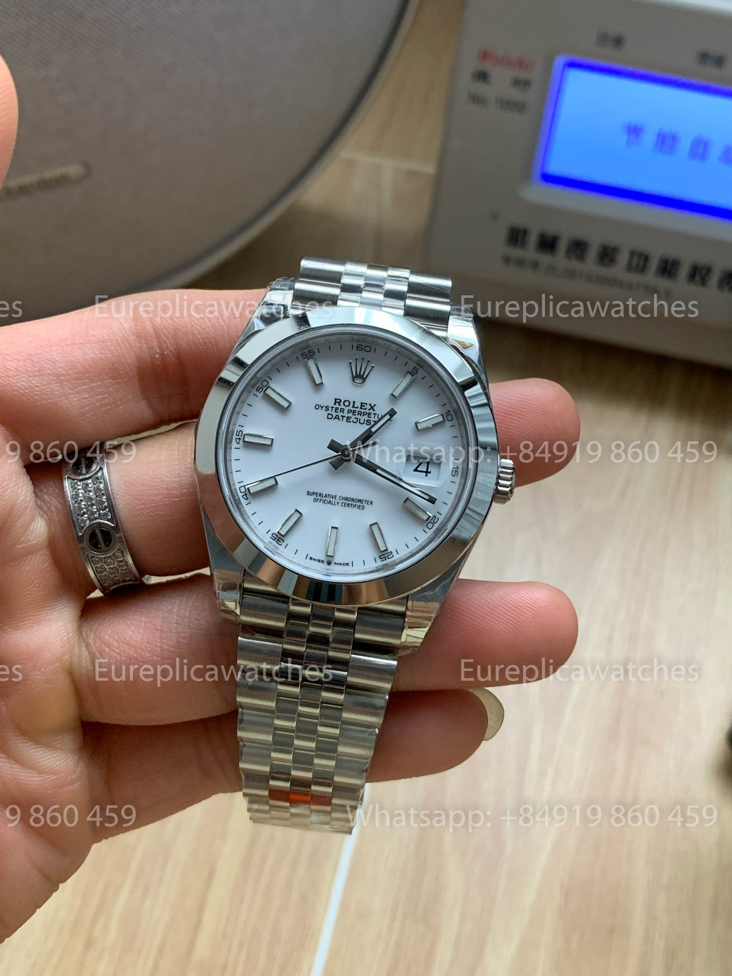 Rolex Datejust 41 M126300-0006 acciaio inossidabile versione migliore 1:1 VS Fabbrica