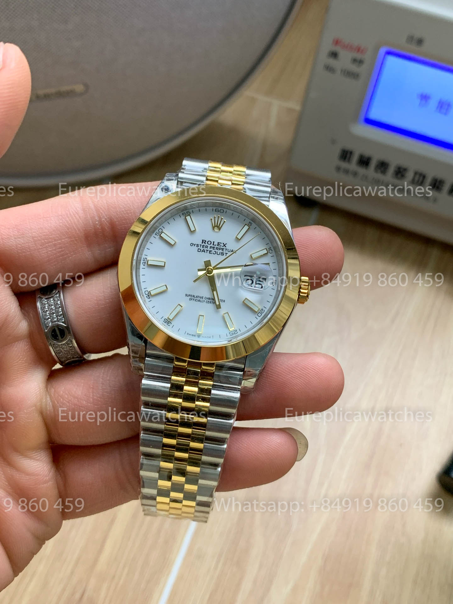 Rolex Datejust 41 M126303-0016 Acciaio y Oro versione migliore 1:1 VS Fabbrica
