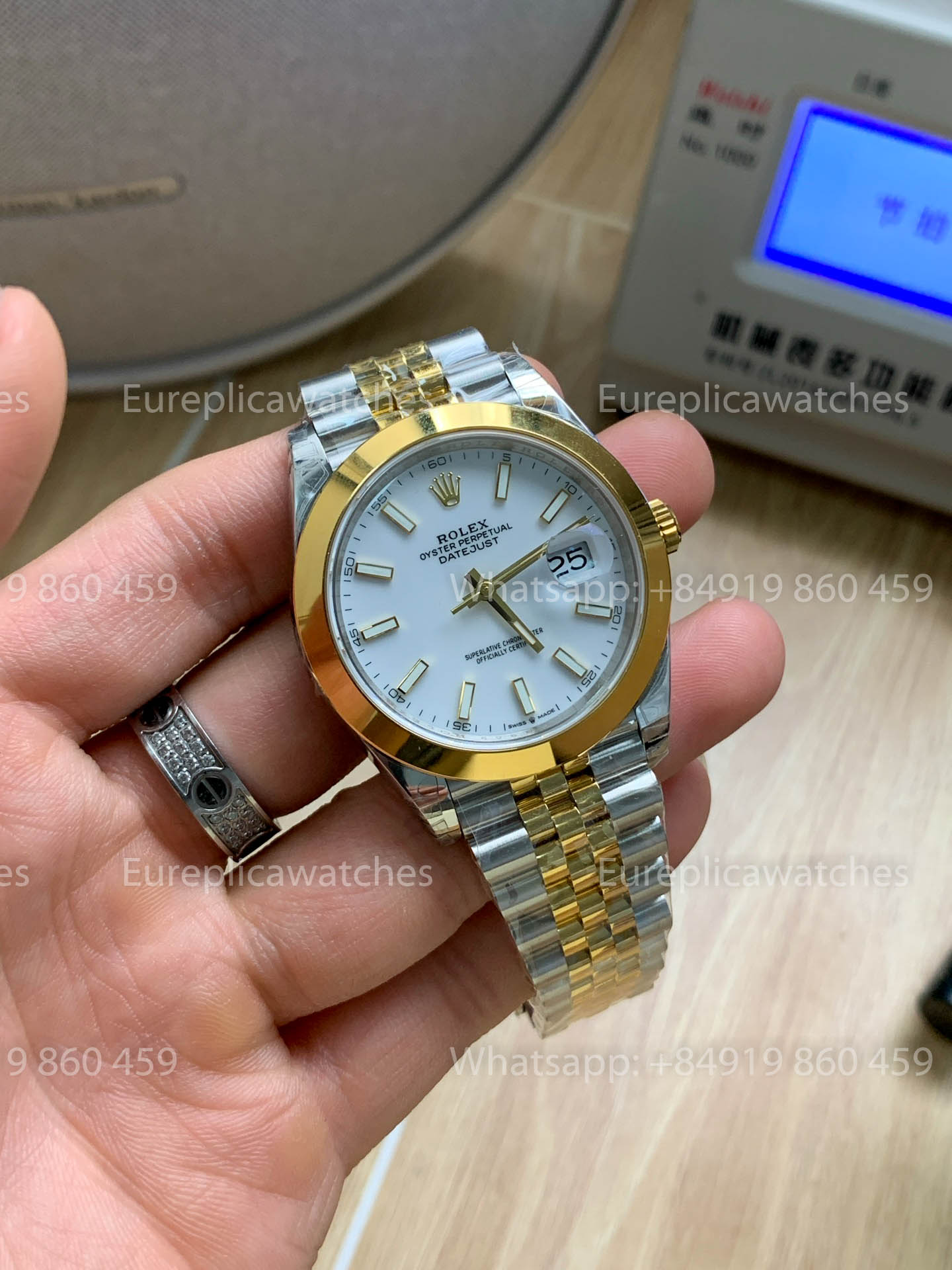 Rolex Datejust 41 M126303-0016 Acciaio y Oro versione migliore 1:1 VS Fabbrica