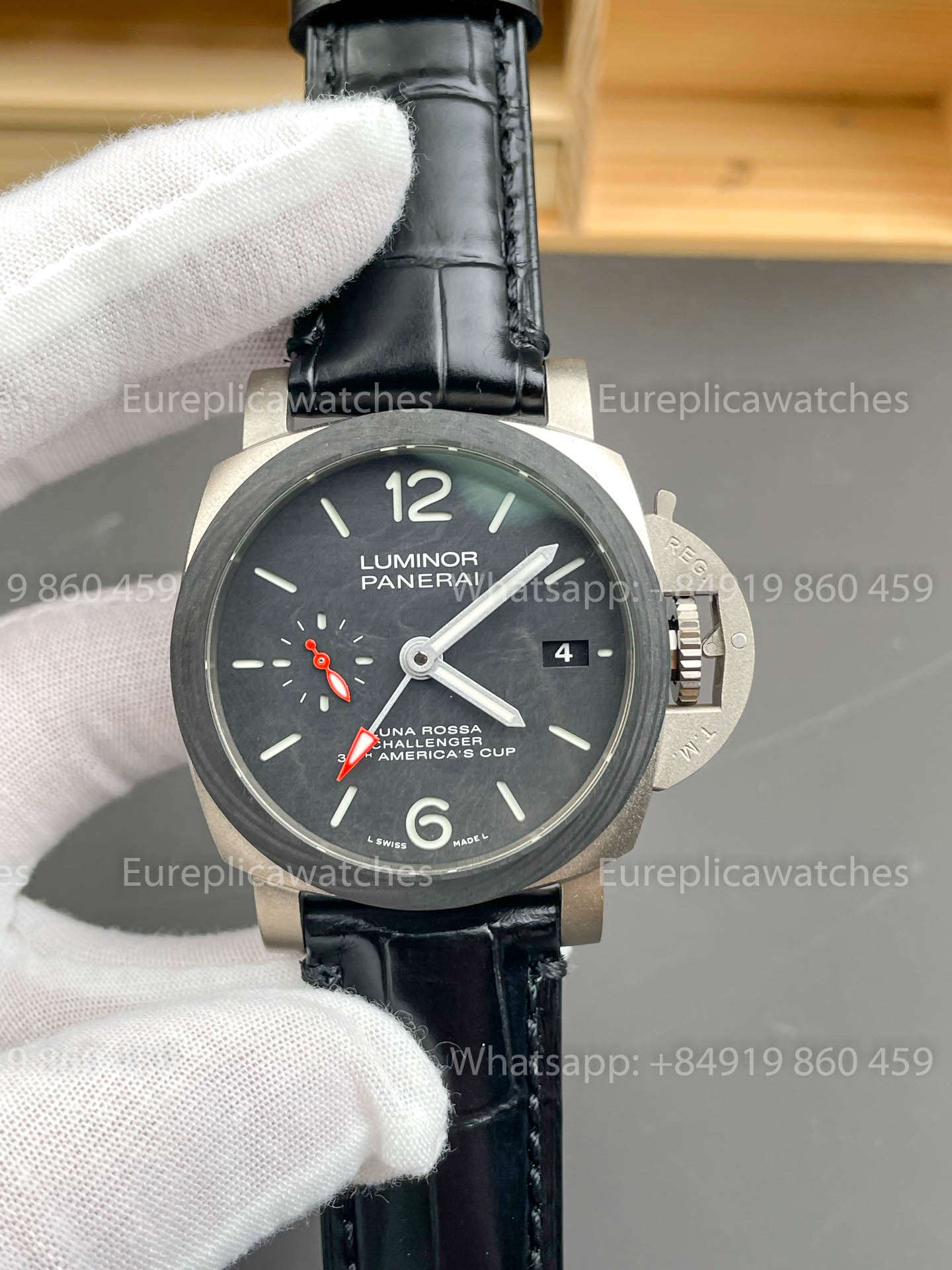 Panerai Luminor Luna Rossa Challenger America's Cup PAM01096 VS Fabbrica versione migliore 1:1