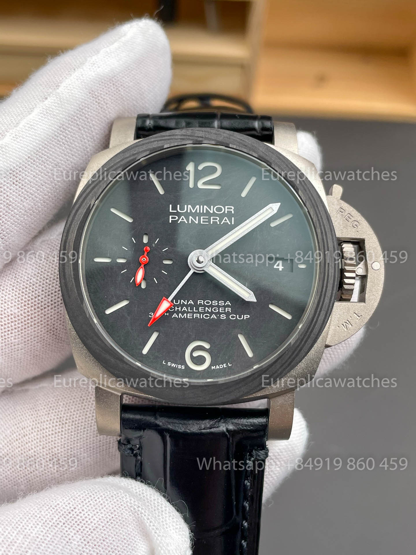 Panerai Luminor Luna Rossa Challenger America's Cup PAM01096 VS Fabbrica versione migliore 1:1