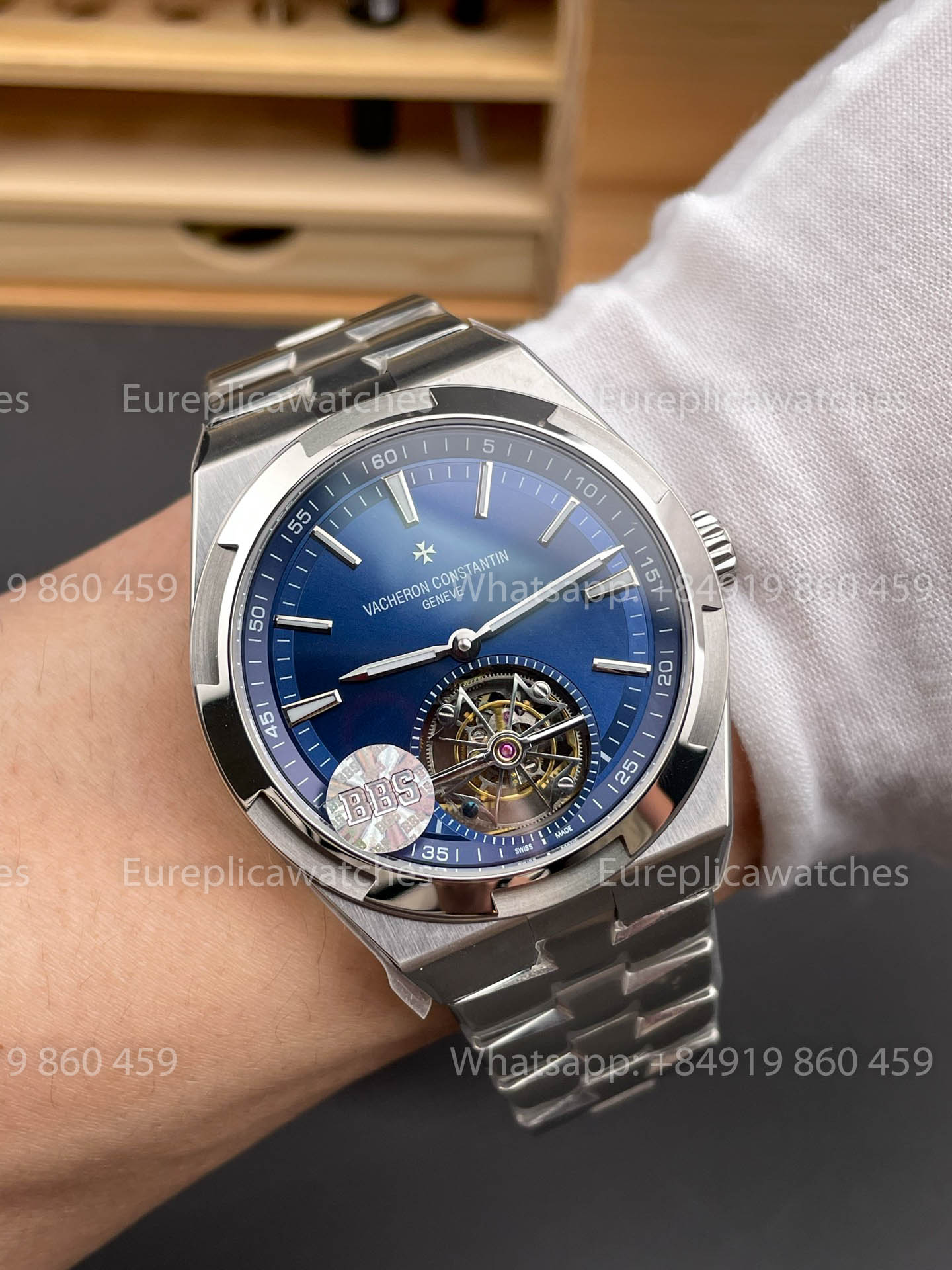 Vacheron Constantin Overseas Tourbillon 6000V/110A-B544 BBS Fabbrica versione migliore 1:1
