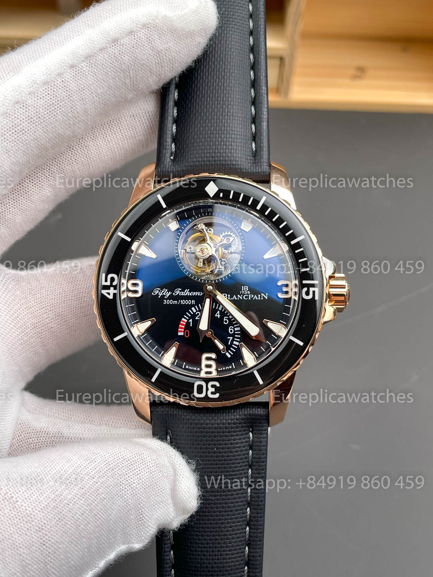 Blancpain Fifty Fathoms Tourbillon 5025-3630-52A YS Fabbrica versione migliore 1:1