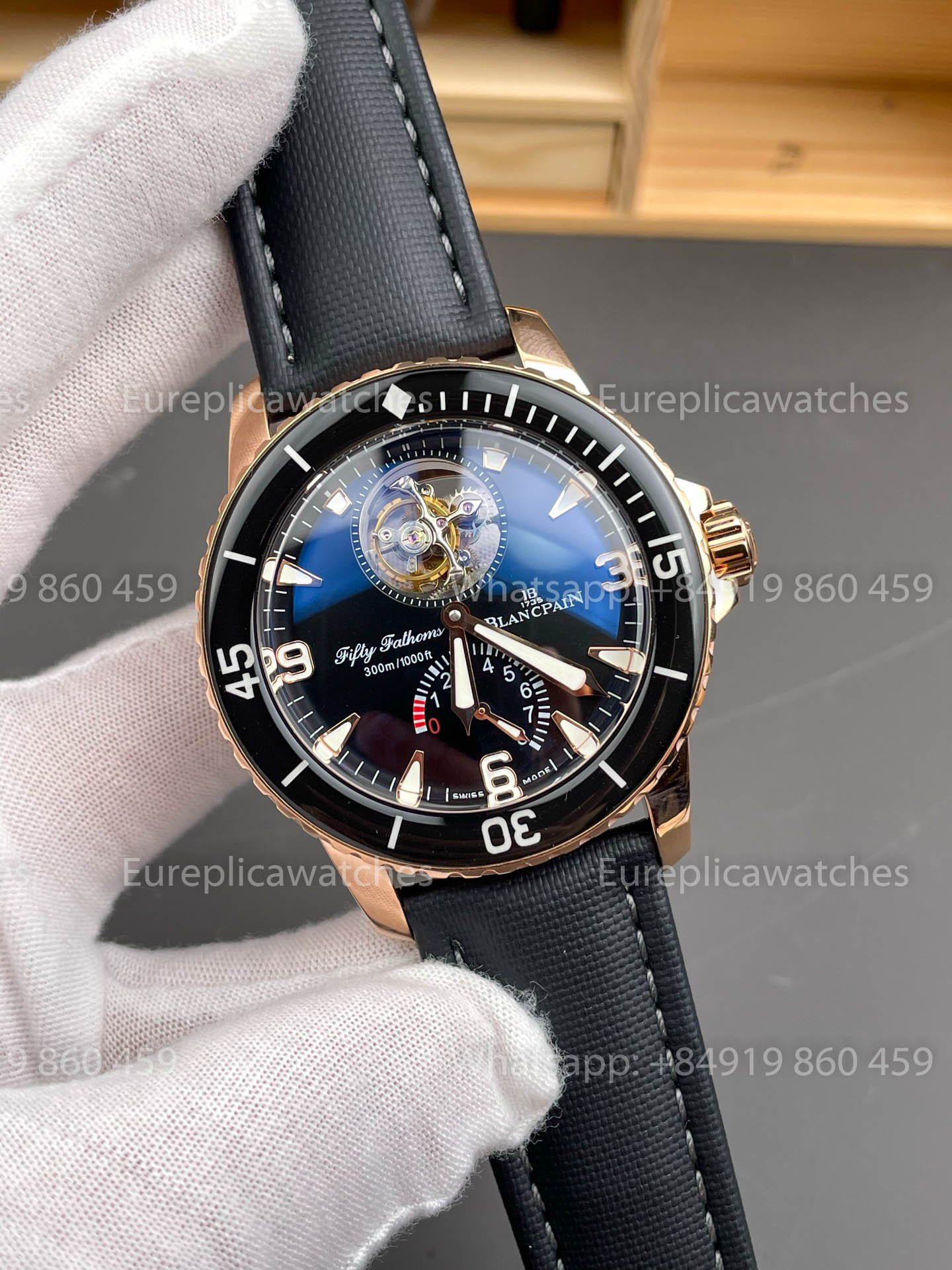 Blancpain Fifty Fathoms Tourbillon 5025-3630-52A YS Fabbrica versione migliore 1:1
