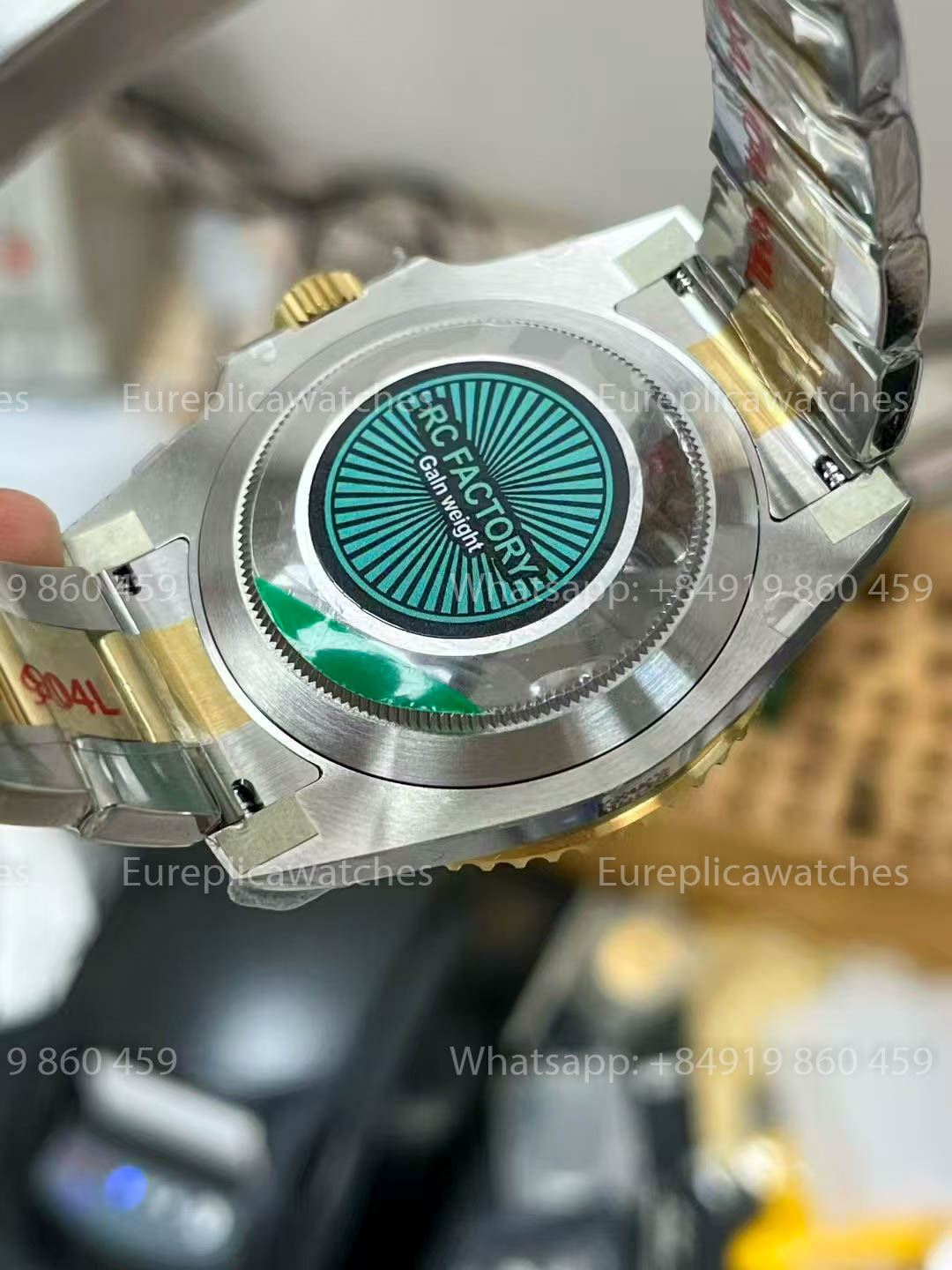 Rolex Submariner M126613LB-0002 41MM versão melhor 1:1 RC Fabbrica CounterWeight Version