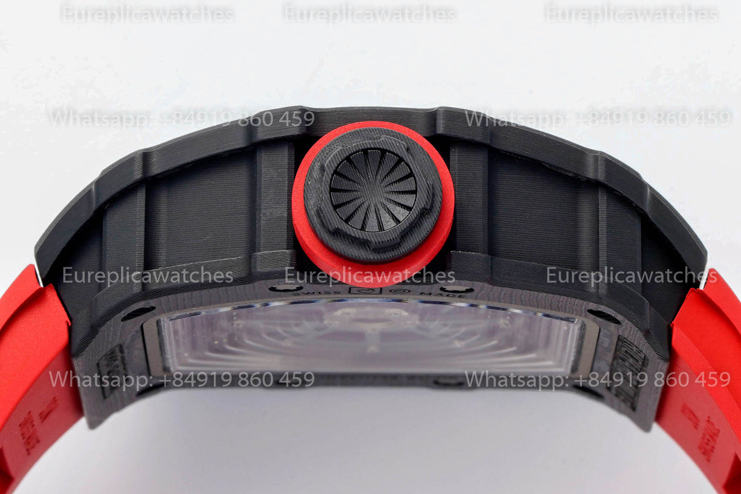 Richard Mille RM35-02 Rafael Nadal Red cinturino TPT versione migliore 1:1 VA Fabbrica