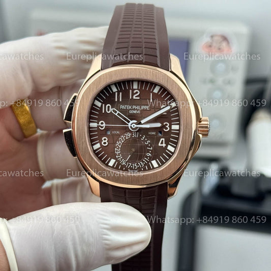 Patek Philippe Aquanaut 5164R-001 Dual Time Version versione migliore 1:1 PPF Fabbrica