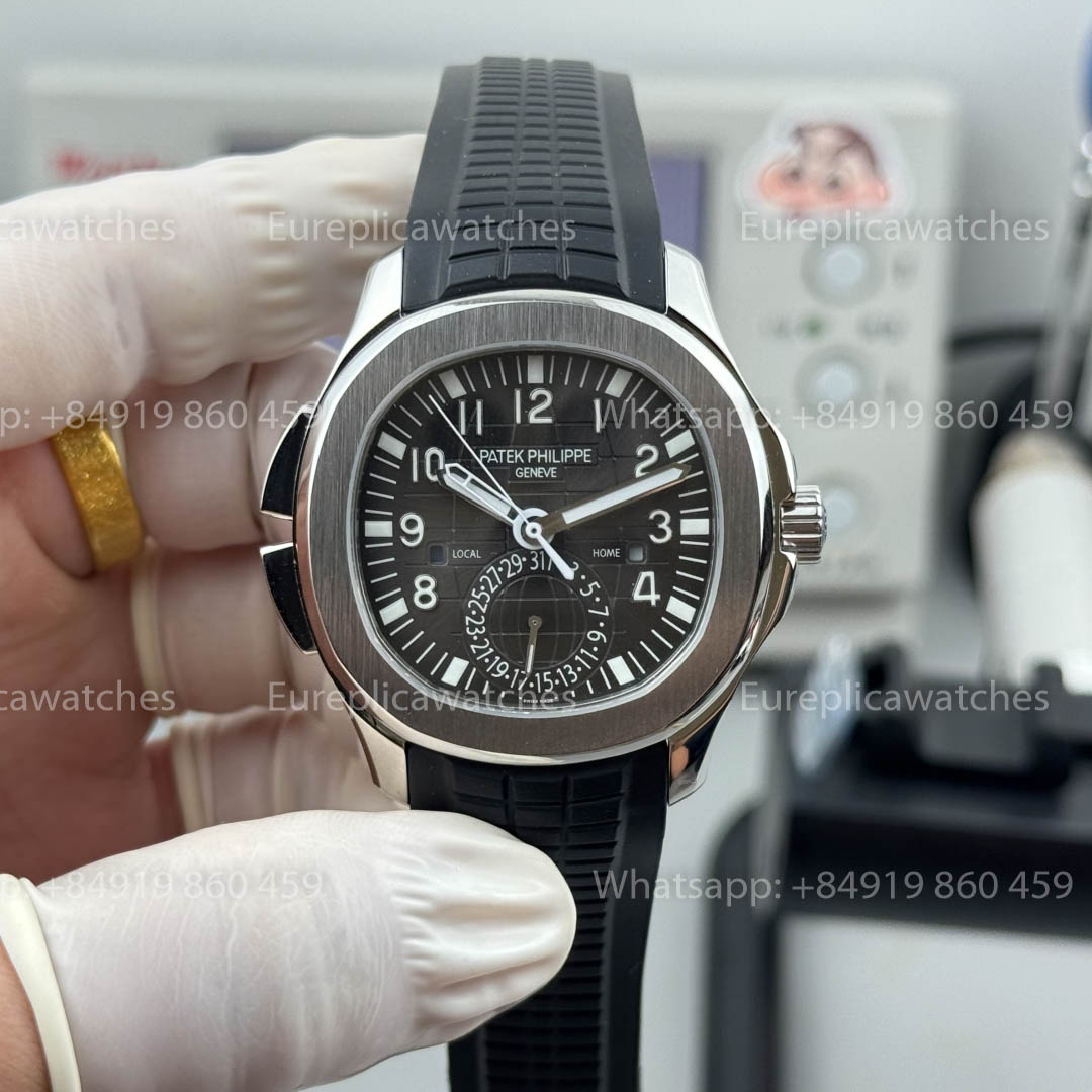 Patek Philippe Aquanaut 5164A-001 Dual Time Version versione migliore 1:1 PPF Fabbrica