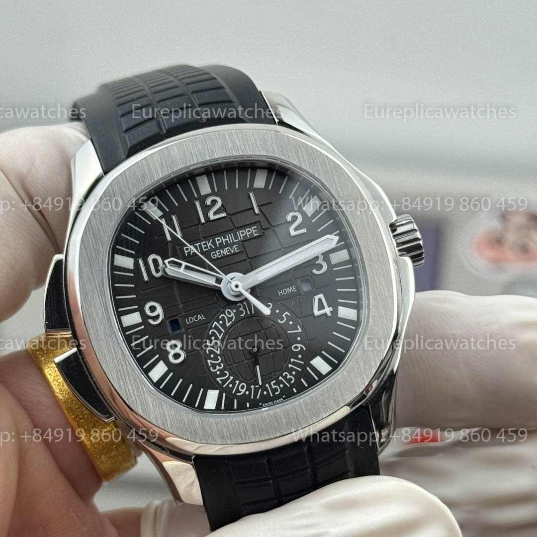 Patek Philippe Aquanaut 5164A-001 Dual Time Version versione migliore 1:1 PPF Fabbrica