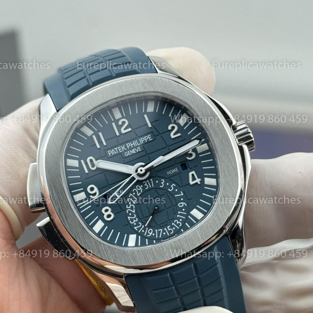 Patek Philippe Aquanaut 5164G-001 Dual Time Version versione migliore 1:1 PPF Fabbrica