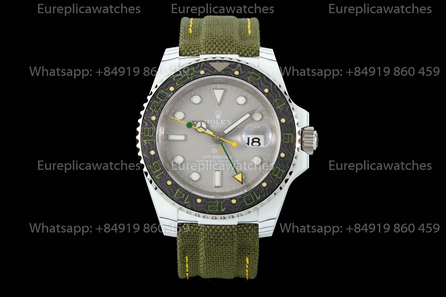 Rolex DIW GMT-Master II V3 Cal 3285 movimento versione migliore 1:1 Carbonio Cassa