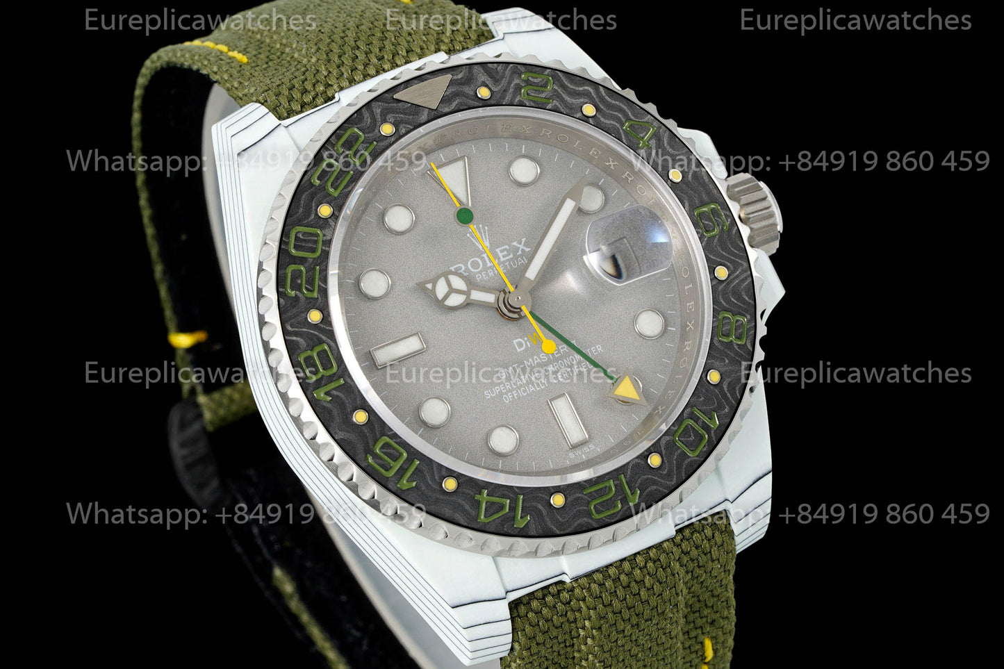 Rolex DIW GMT-Master II V3 Cal 3285 movimento versione migliore 1:1 Carbonio Cassa