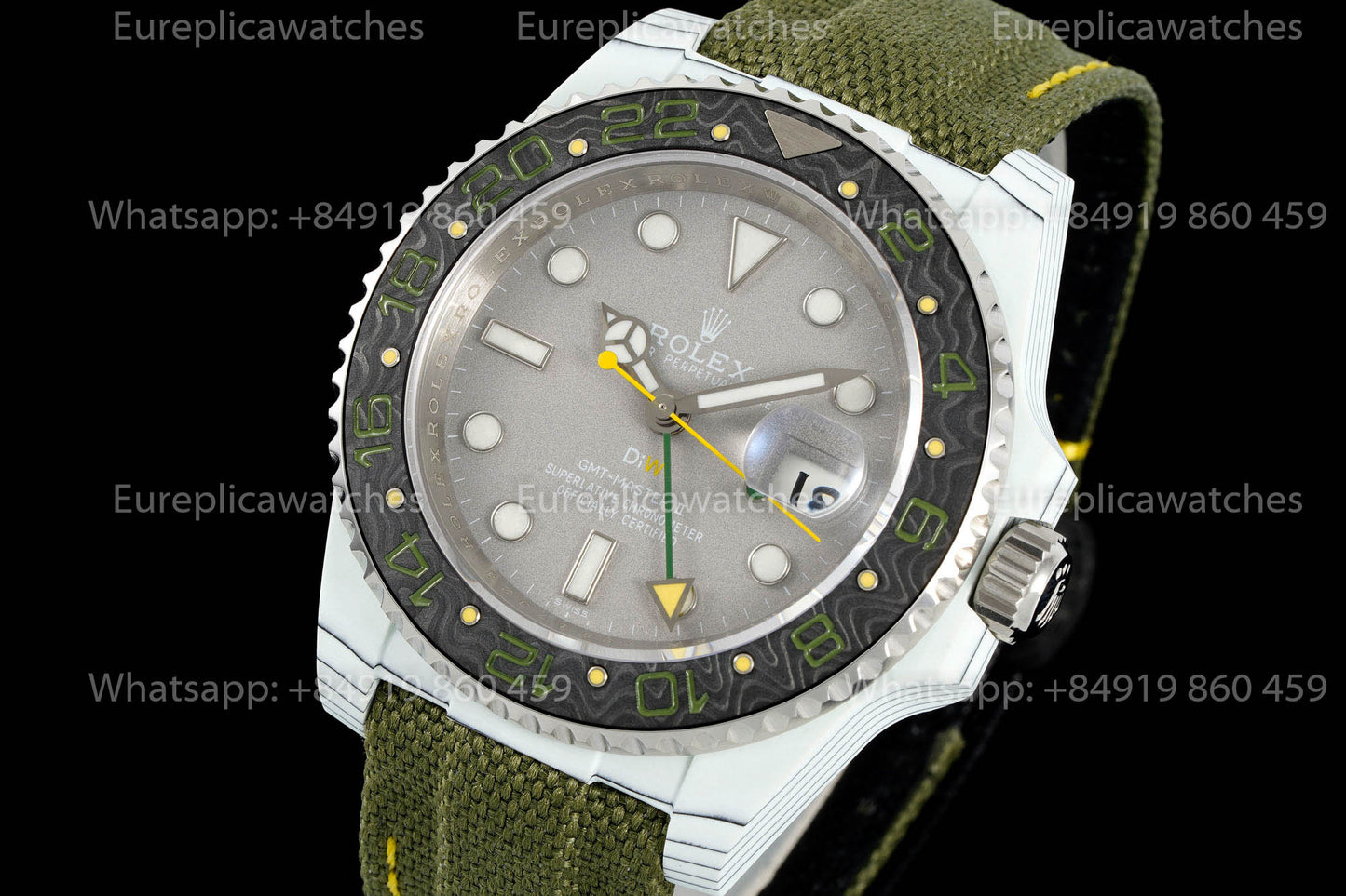 Rolex DIW GMT-Master II V3 Cal 3285 movimento versione migliore 1:1 Carbonio Cassa