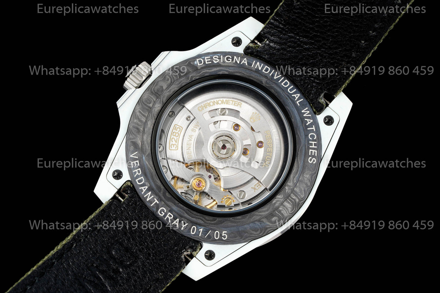 Rolex DIW GMT-Master II V3 Cal 3285 movimento versione migliore 1:1 Carbonio Cassa