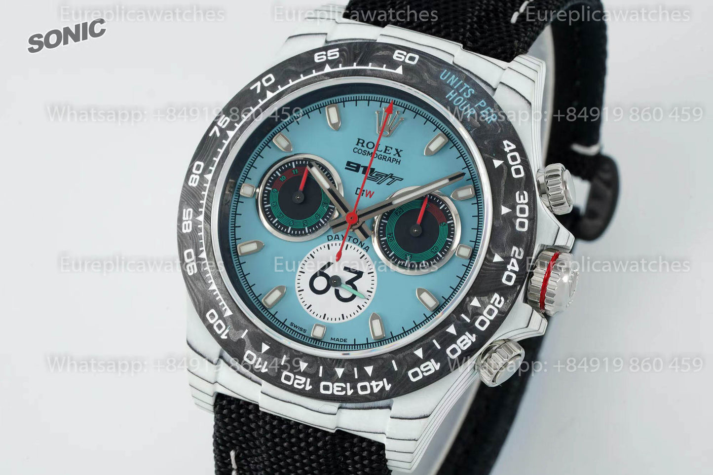 Rolex Daytona Special Edizione 911 S/T Carbonio Cassa versione migliore 1:1 Sonic Fabbrica