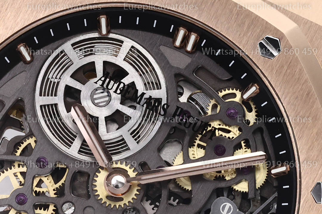 Audemars Piguet Royal Oak 16204OR.OO.1240OR.01 Skeleton Dial versione migliore 1:1 ZF Fabbrica