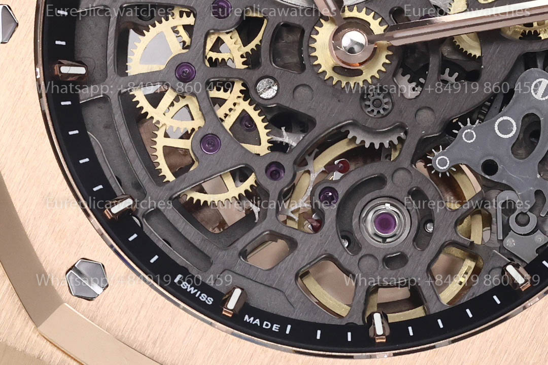Audemars Piguet Royal Oak 16204OR.OO.1240OR.01 Skeleton Dial versione migliore 1:1 ZF Fabbrica