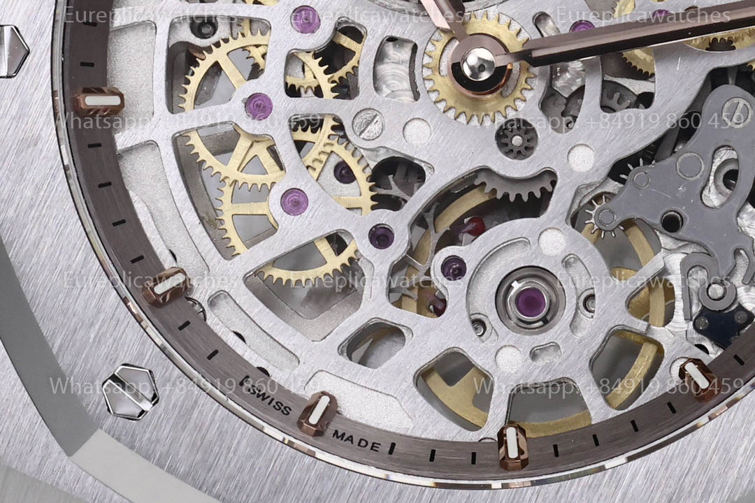 Audemars Piguet Royal Oak 16204ST.OO.1240ST.01 Skeleton Dial versione migliore 1:1 ZF Fabbrica