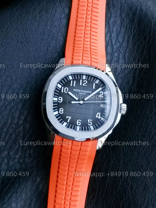 Patek Philippe Aquanaut 5167 Orange Gomma cinturino versione migliore 1:1 BBF Fabbrica Grigio quadrante
