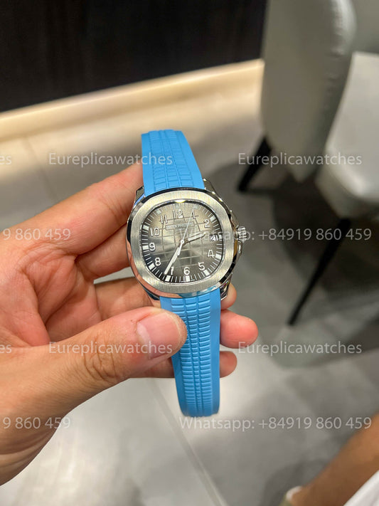 Patek Philippe Aquanaut 5167A Light Blu Gomma versión mejorada 1:1 BBF Fabbrica