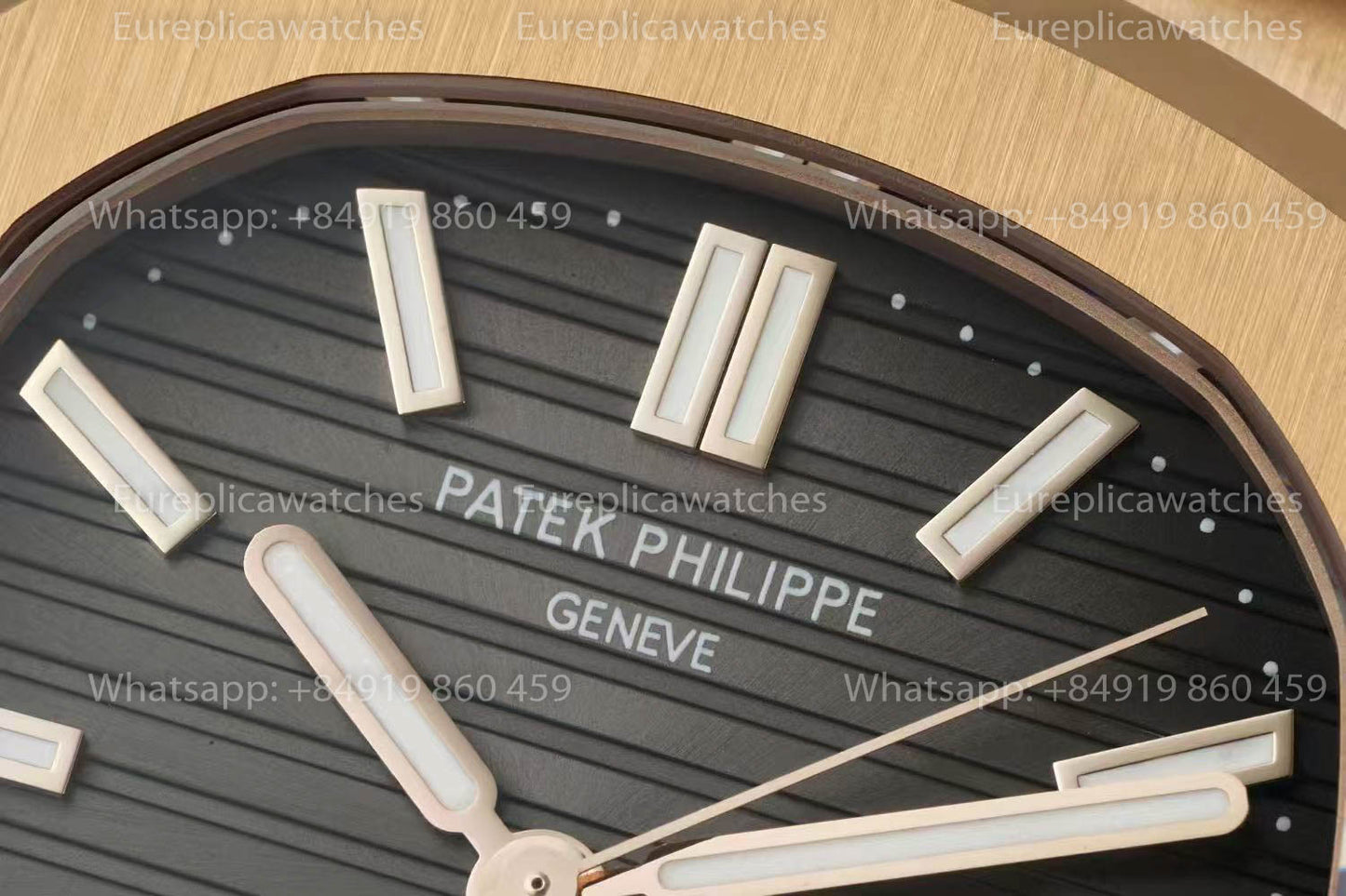 Patek Philippe Nautilus 5711/1R-001 Rosa Oro versione migliore 1:1 DDF Fabbrica Grigio quadrante