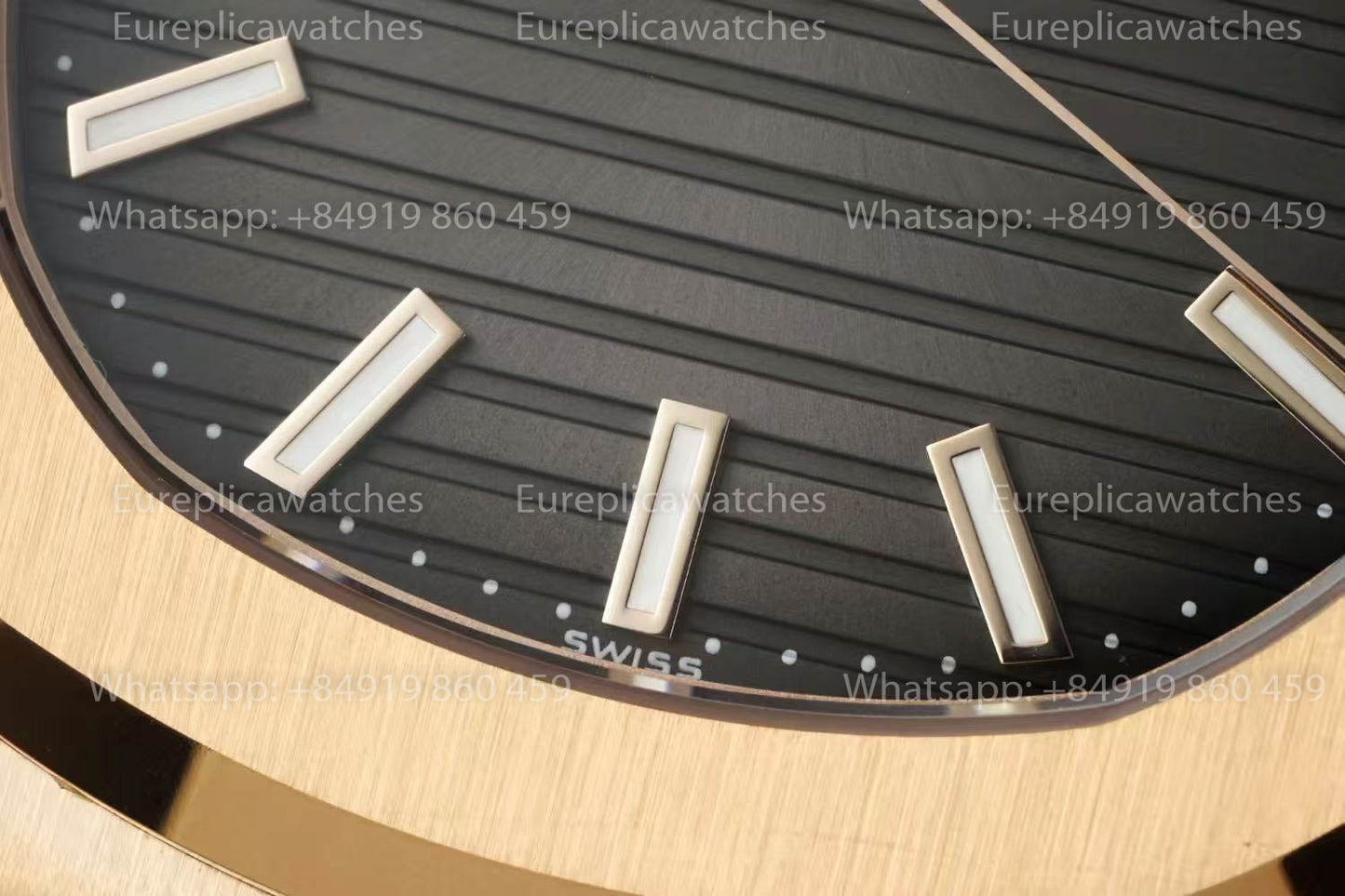 Patek Philippe Nautilus 5711/1R-001 Rosa Oro versione migliore 1:1 DDF Fabbrica Grigio quadrante
