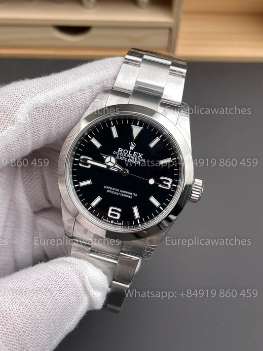 Rolex Explorer M224270 -0001 VS Factory 40mm  1:1 Best Version Black Dial
