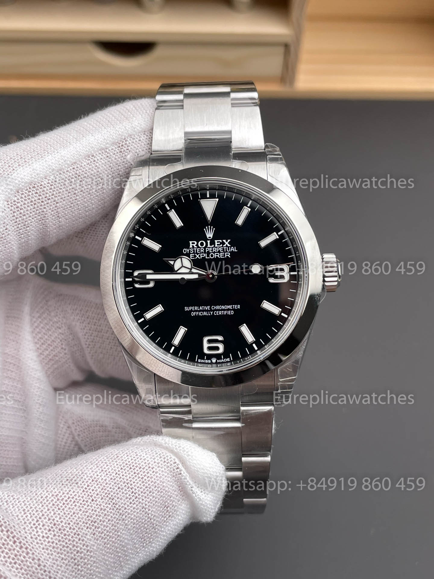 Rolex Explorer M224270 -0001 VS Factory 40mm  1:1 Best Version Black Dial