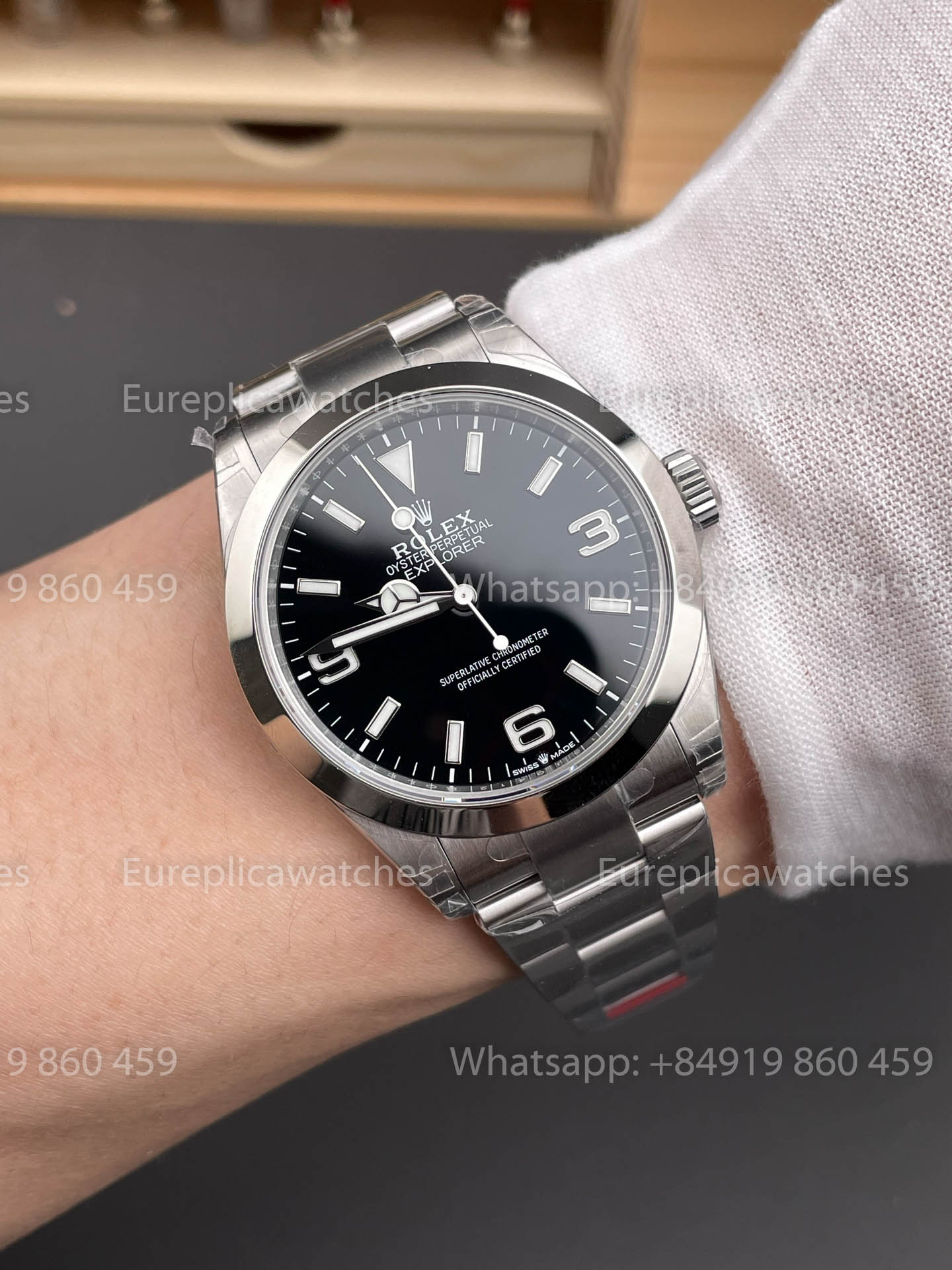 Rolex Explorer M224270 -0001 VS Factory 40mm  1:1 Best Version Black Dial