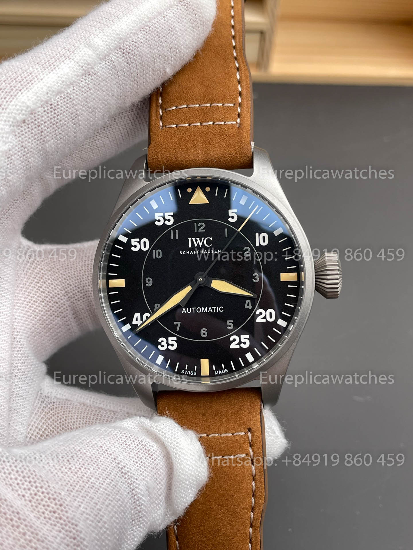 IWC Big Pilot’s Watch 43 Spitfire IW329701 – M+ Factory 1:1 Best Version 8N24 Movement