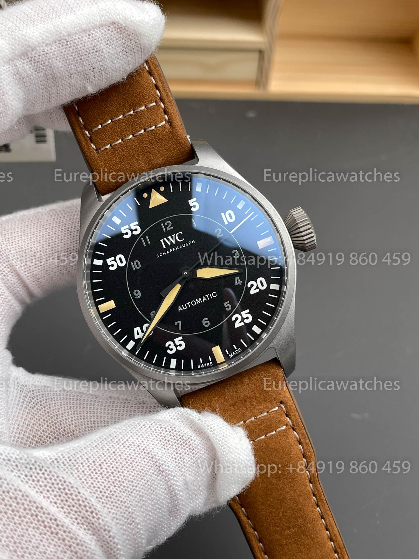 IWC Big Pilot’s Watch 43 Spitfire IW329701 – M+ Factory 1:1 Best Version 8N24 Movement