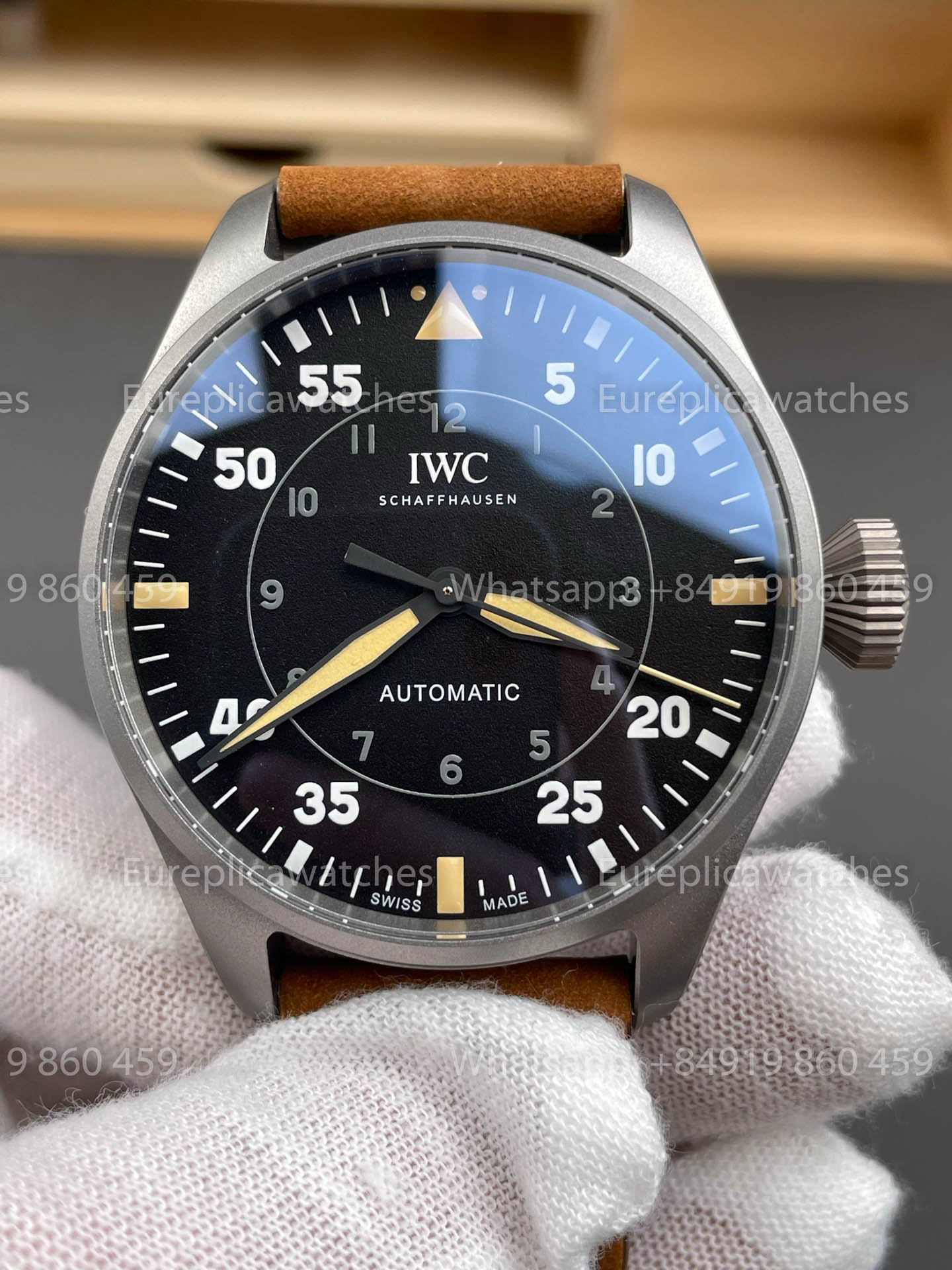 IWC Big Pilot’s Watch 43 Spitfire IW329701 – M+ Factory 1:1 Best Version 8N24 Movement