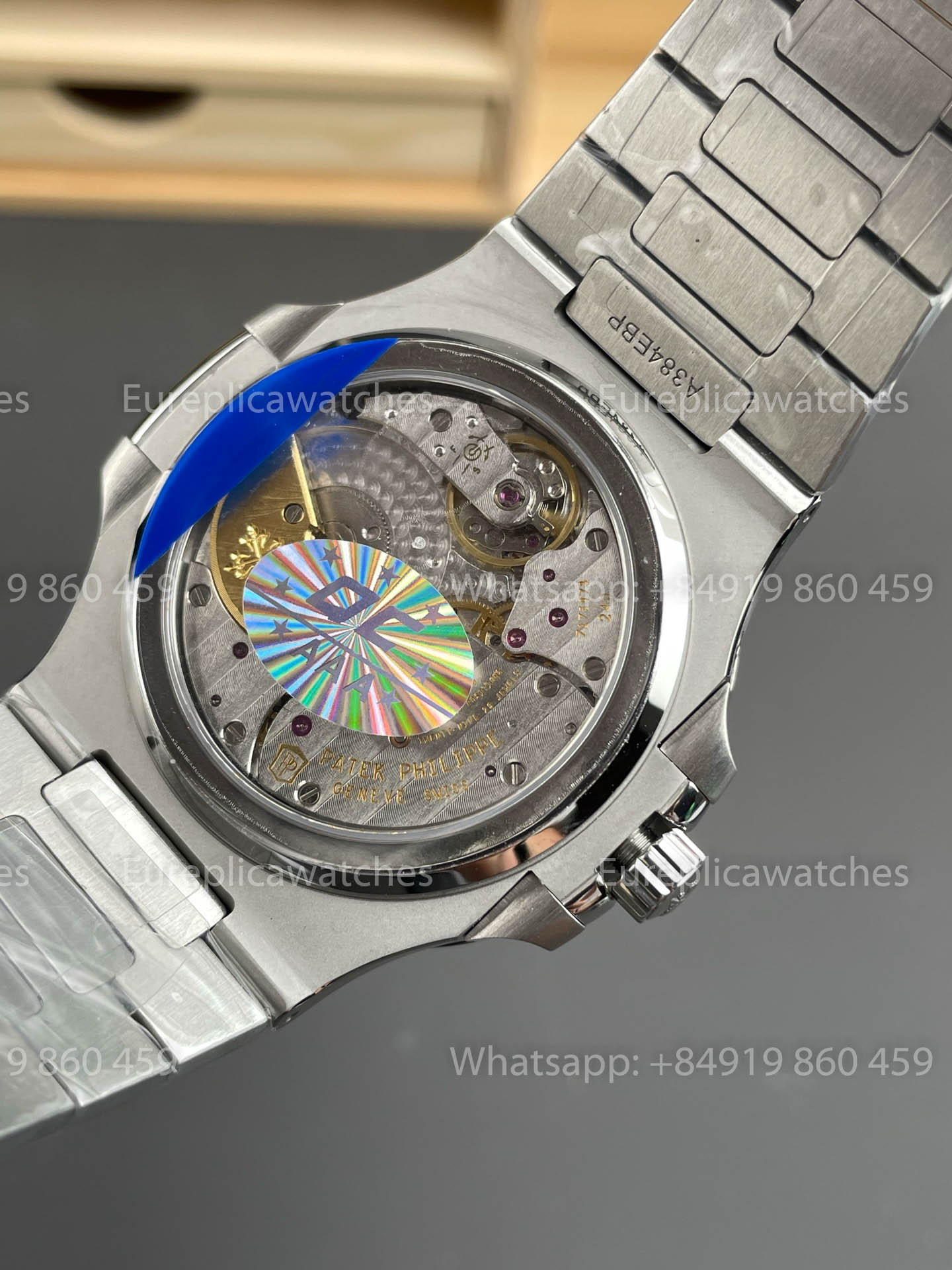 Patek Philippe Nautilus 5712/1A-001 Mostrador Azul 1:1 Melhor Versão PPF Fábrica V3